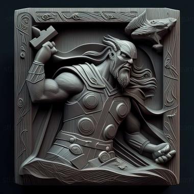3D model Thor The Video Game game (STL)